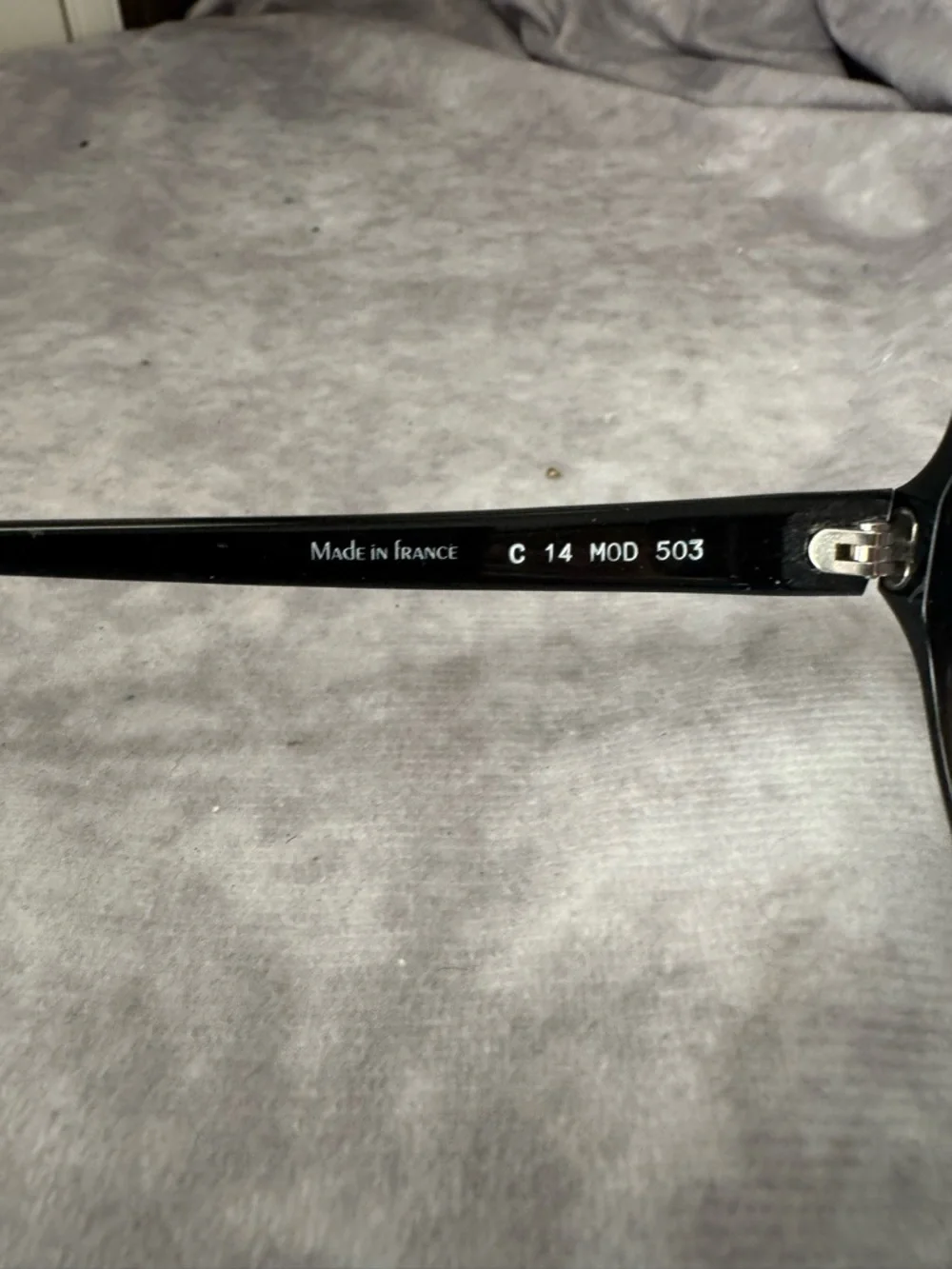 Leonard De Neffe‎ Turquoise blue swirl Black Sunglasses